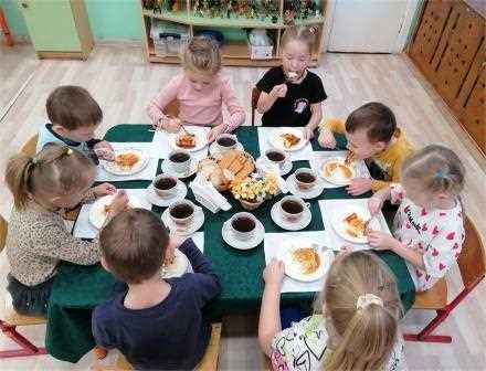 Молочные продукты в рационе дошкольников