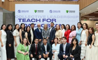 Лидеры из Teach for Qazaqstan превращают офисный опыт в образовательные инициативы
