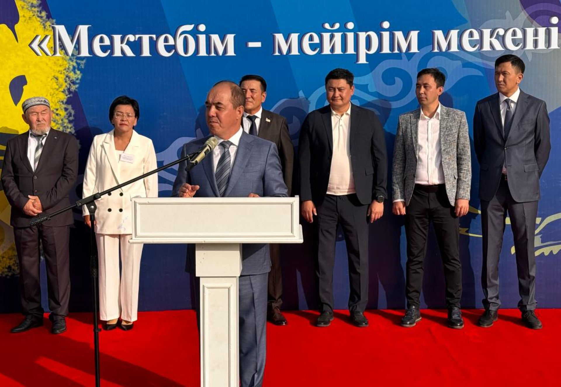 Новую школу открыли в селе Байконыс