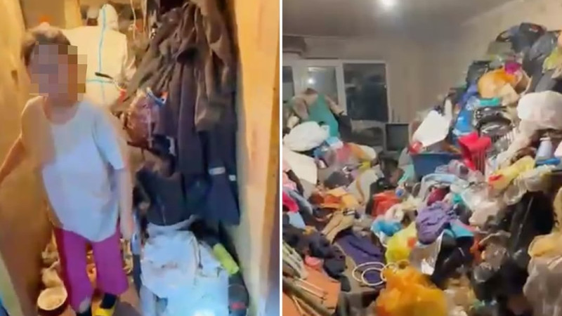 В Атырау дети проживали в нечеловеческих условиях из-за мусора и тараканов