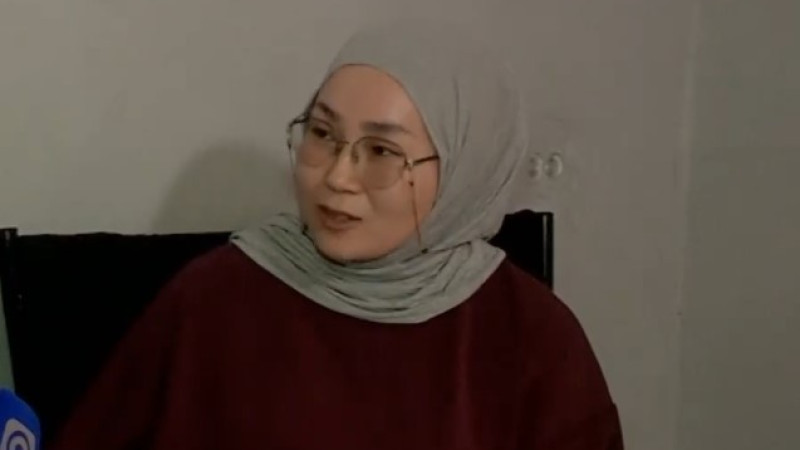 35-летняя мать восьмерых детей получает 'Алтын алқа' в Шымкенте