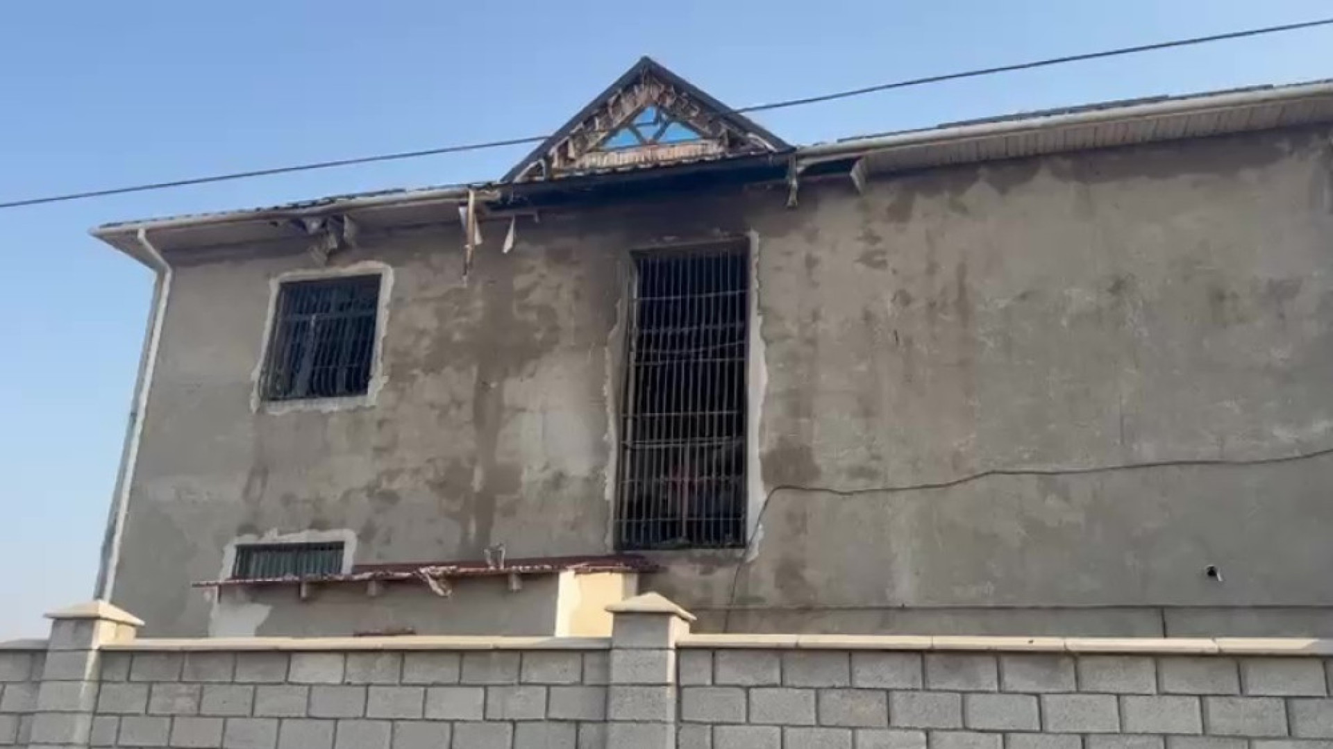 пожар в Алгабасе