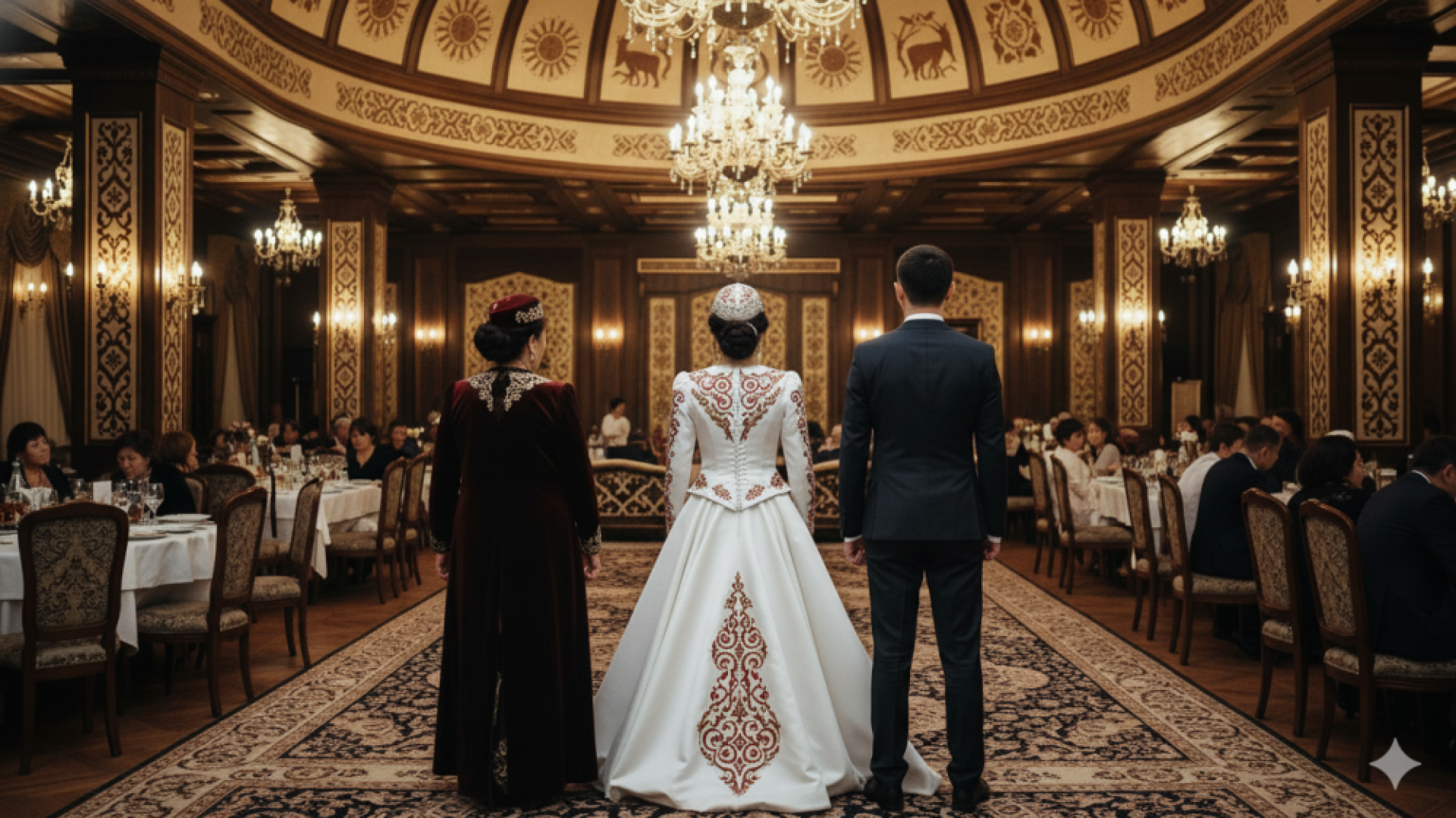 кзахская свадьба