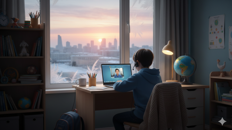 Часть школьников Астаны переходит на дистанционное обучение 28 января