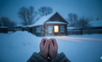 Павлодарская область: брат спас малышку, вышедшую на мороз