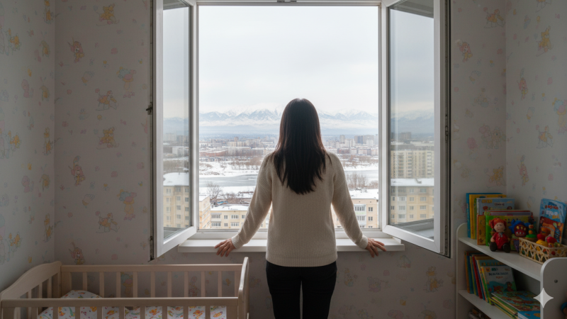 Трагедия в Таразе: мать сбросила детей из окна многоэтажки