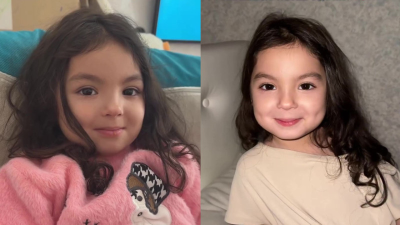 Трёхлетняя девочка из Павлодара покорила соцсети внешностью