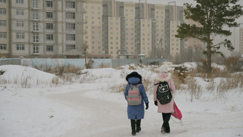 Ученики второй смены в Астане и Семее переведены на дистанционное обучение из-за мороза