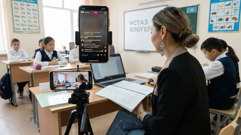 С законопроектом учителям Казахстана облегчают работу, освобождая от соцсетей и имиджевых заданий