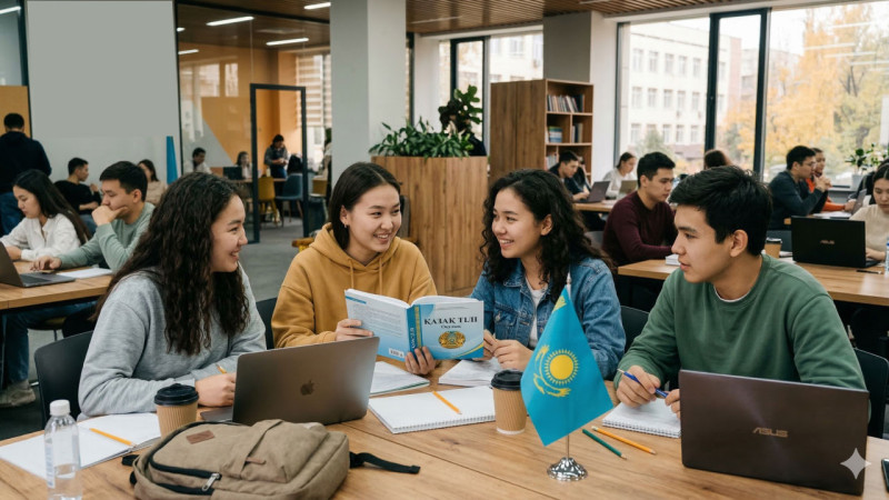 Казахский язык набирает популярность среди молодежи, по мнению президента Токаева