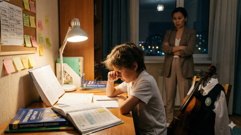 Забота или давление: жизнь казахстанского школьника сегодня