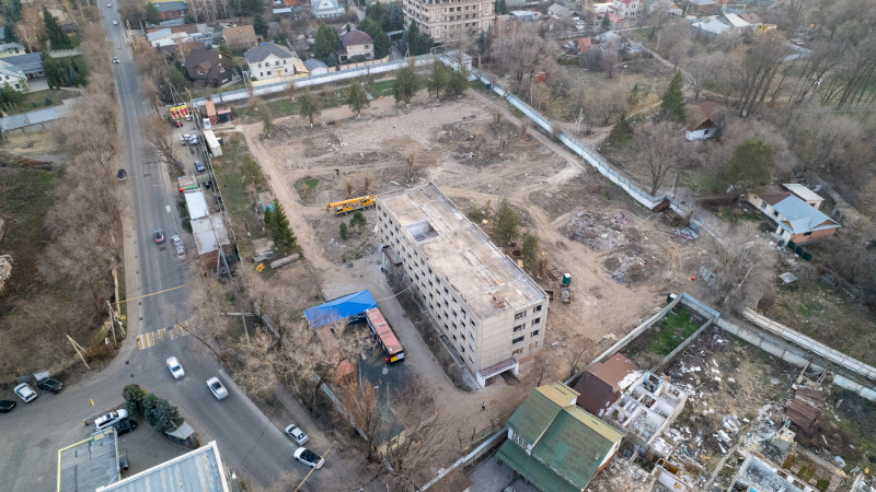 Снос Детдома 'Баганашыл' спустя год после скандала в Алматы